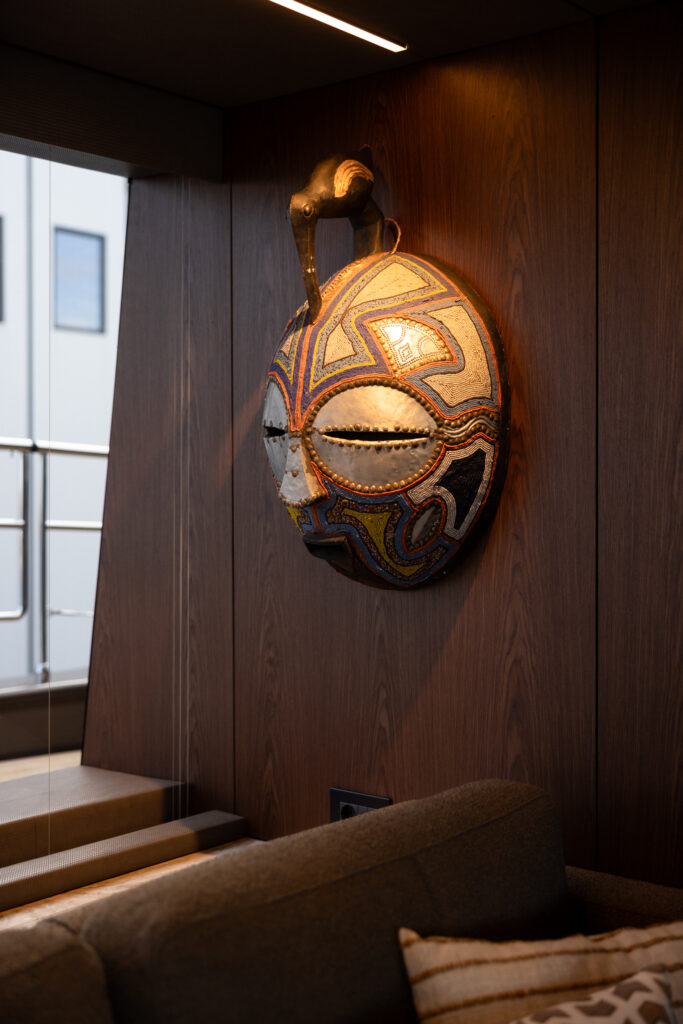 Art Cat ASANTE Mask from Ghana